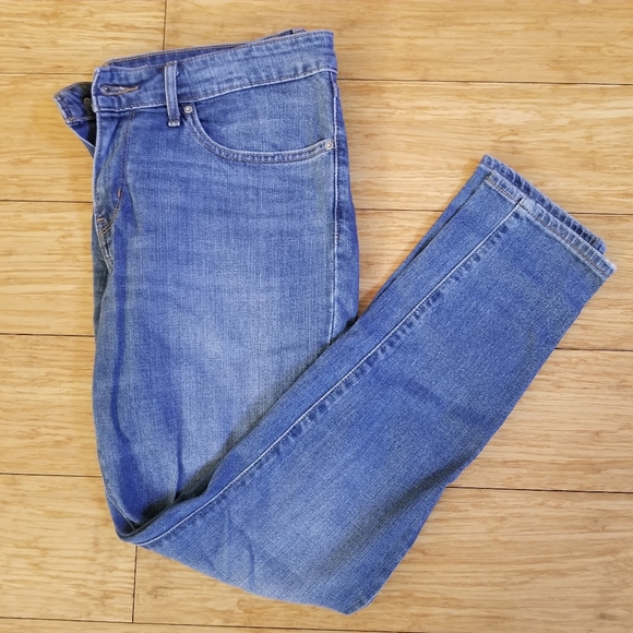 Women's Levi's 711 Medium Wash Skinny Denim Jeans Size 30 - Picture 2 of 12